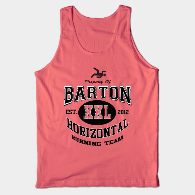 Horizontal Running Tank Top by Bowl of Surreal